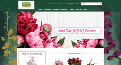 Desktop Screenshot of bloomingbouquets.com